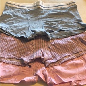 3 pair Hanes boy shorts